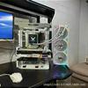 Открытый корпус 0/360 Водяное и воздушное охлаждение ATX/matx Стойка вертикальная установка видеокарты компьютерный корпус малого размера