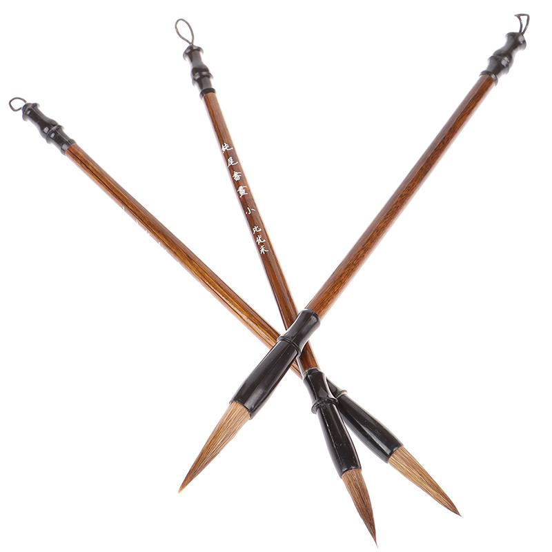 3 шт./лот превосходного качества китайская каллиграфия кисти ручка для письма кистью