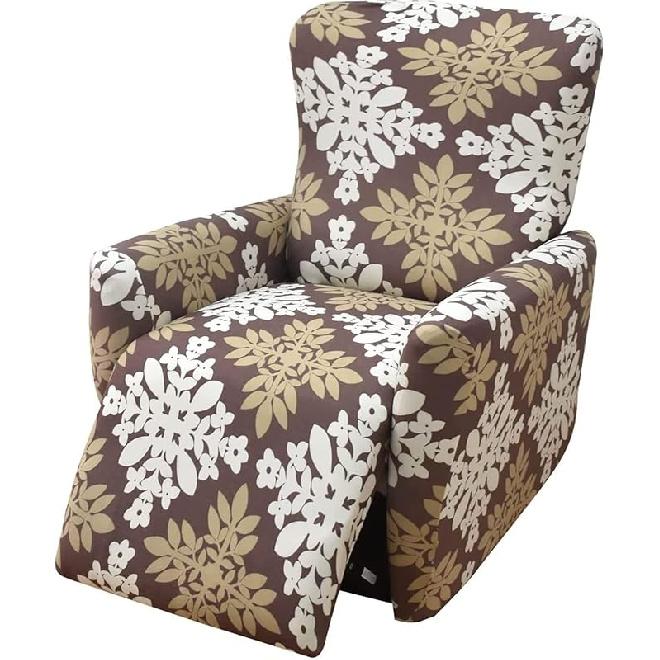 Эластичный чехол для кресла-реклайнера, Принтованные чехлы для кресла, Чехол для дивана-реклайнера, Нескользящий облегающий защитный чехол для мебели, для гостиной, спальни, дома, M