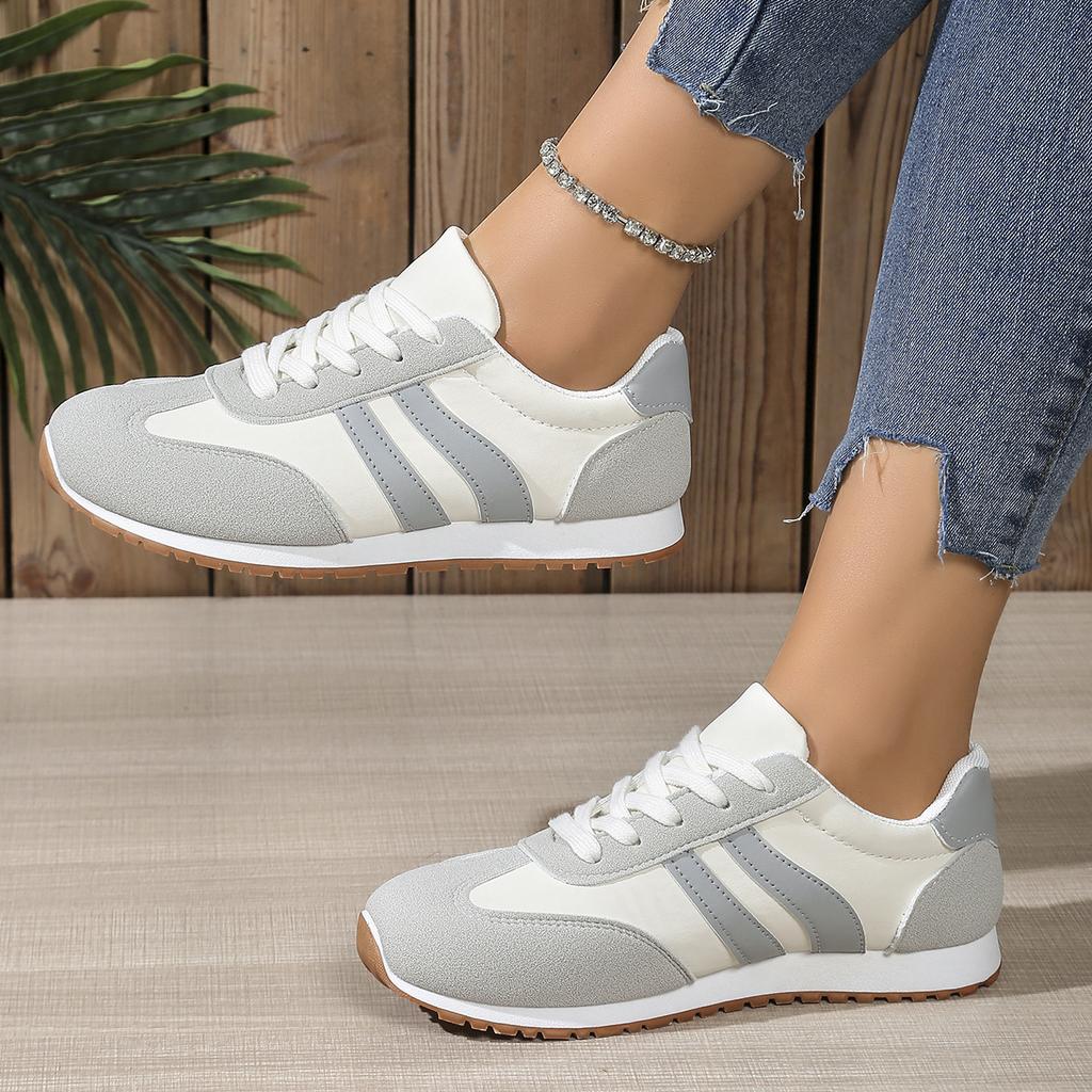 Spring And Summer Sports Style Casual Single Shoes Fashionable Versatile Running Shoes Lightweight Large Size Women'S Shoes Wholesale