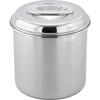 Wahei Freize Storage Container Kitchen Pot Ajido 12cm 1.3L Round Deep Molybdenum Made In Japan AD-291
