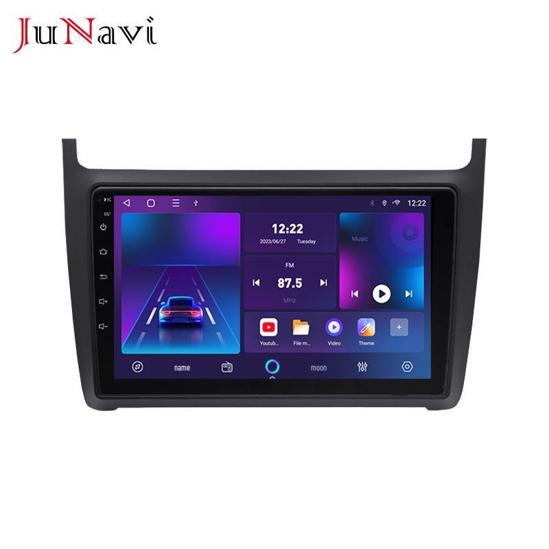 Compatible with Volkswagen POLO 11-18 Models: Android Large Screen for Car GPS Navigation & Wireless Bluetooth CARPLAY.