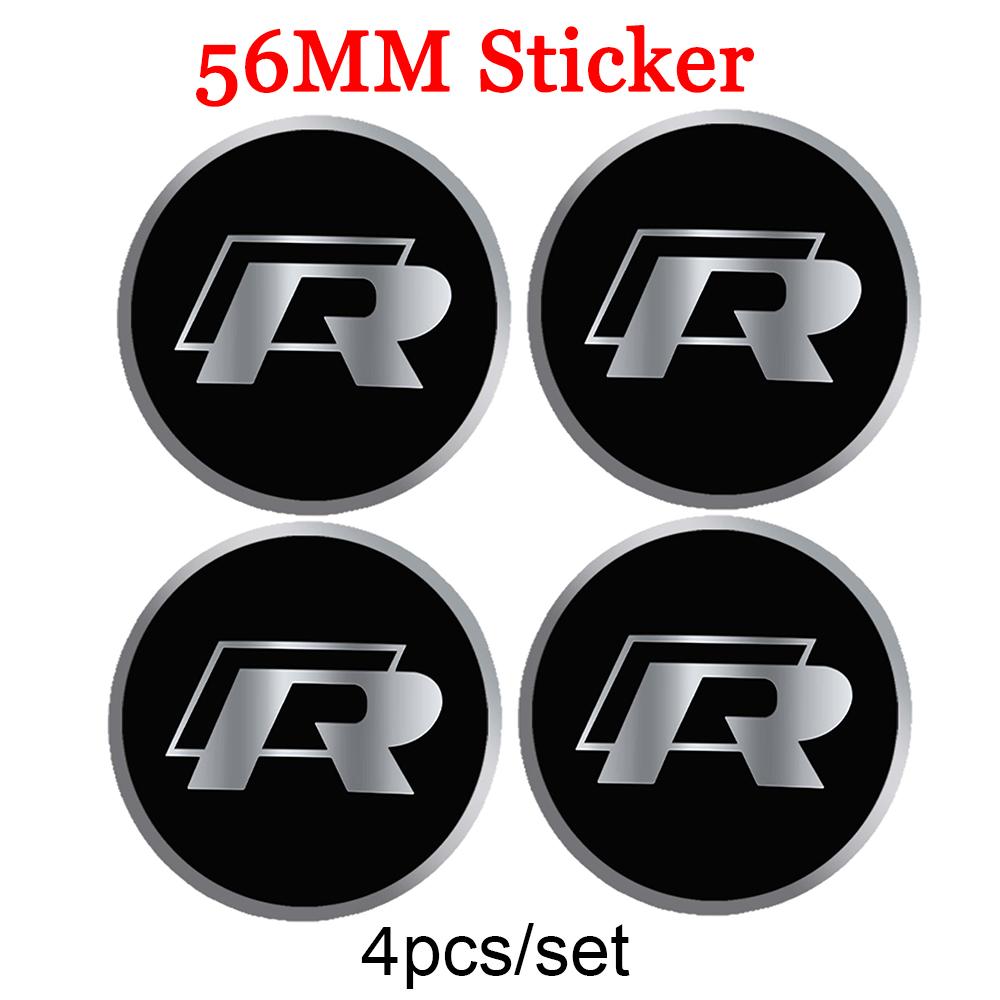 Для VOLKSWAGEN VW 56/60/63/65/68MM Колпачки на центр колеса Ступичные колпачки Наклейка Значок Декор Для Volkswagen VW GTI R Golf Polo T