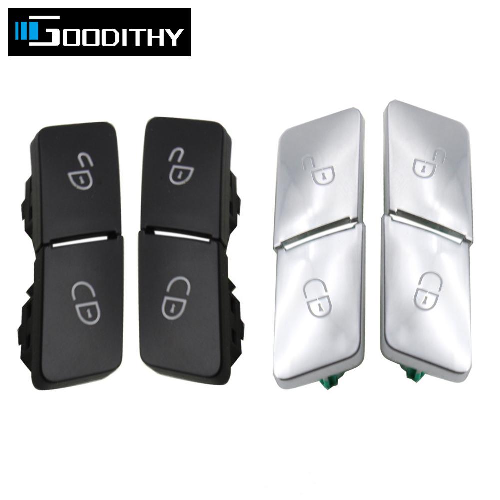 Интерьер автомобиля, хромированный, серебристый дверной замок, кнопка разблокировки открытия переключателя для Benz C GLK E GLE Class C204 GLK204 W204 W212 W207