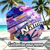 Custom Name Personalized KPop Demon Hunters Print Umbrella, Auto Open Close, 8‑Rib Sturdy Frame, Commute Camping Hiking Use, Birthday Gift