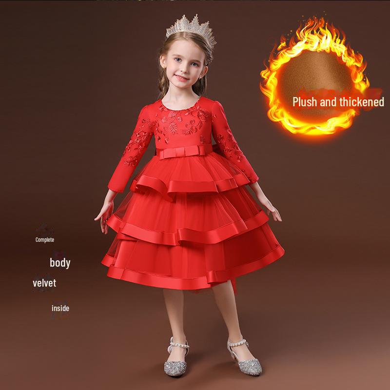 Платье-пачка принцессы для девочек международного класса - наряд для подиума и сцены