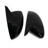 Side Wing Rearview Mirror Cover Cap For Peugeot 208 2020-2025 Peugeot 308 2014-2020 508 2008 Carbon Fiber Black