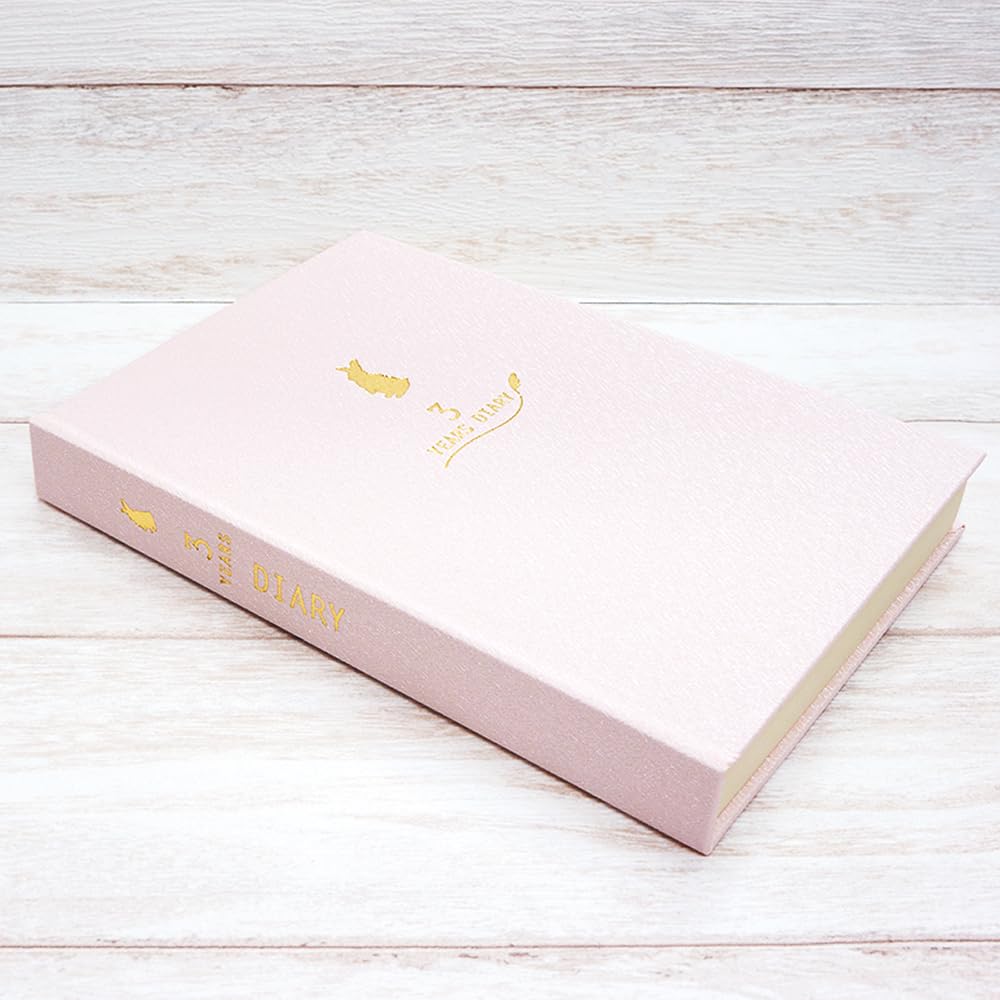 Stationery B6 Record Book Goods Mail Order Everyone's [Diary] 3-Year Diary/Rabbit Close-Pin