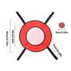 Interactive Toss and Catch Sport Toy Tailgating Roundnet Game Outdoor Bouncy Children Net Bag Toy Catch Game Lawn Game  Yellow