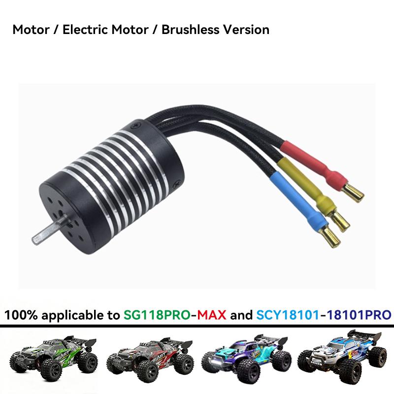 SG118PRO SG118MAX 1/18 SCY18101Pro SCY18101 Full Scale 4WD Big Foot RC Car DIY Metal Aluminum Parts Drive Shaft Motor Gear