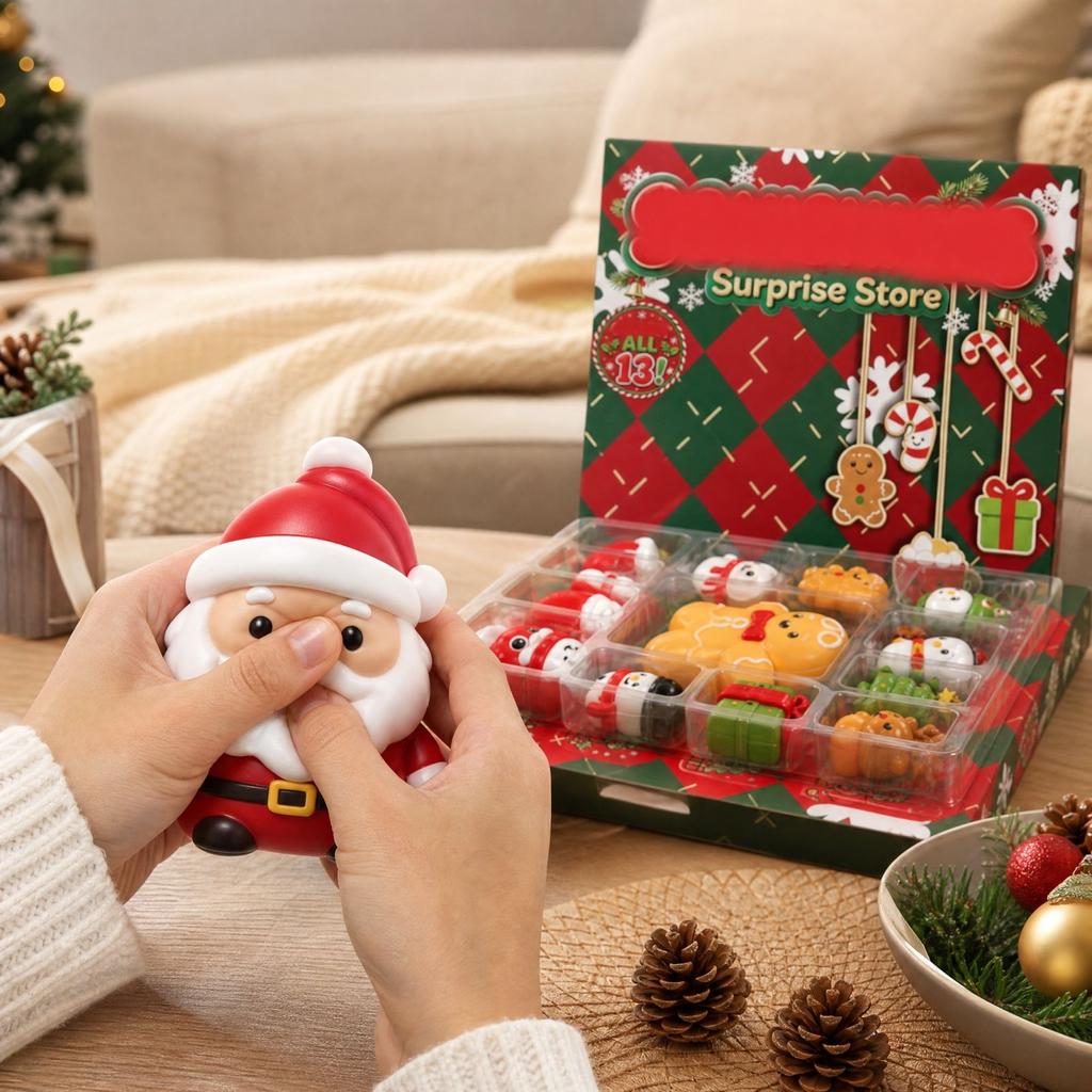 3D Christmas Toy, Handheld Toy for Kids and Adults, Party Favors