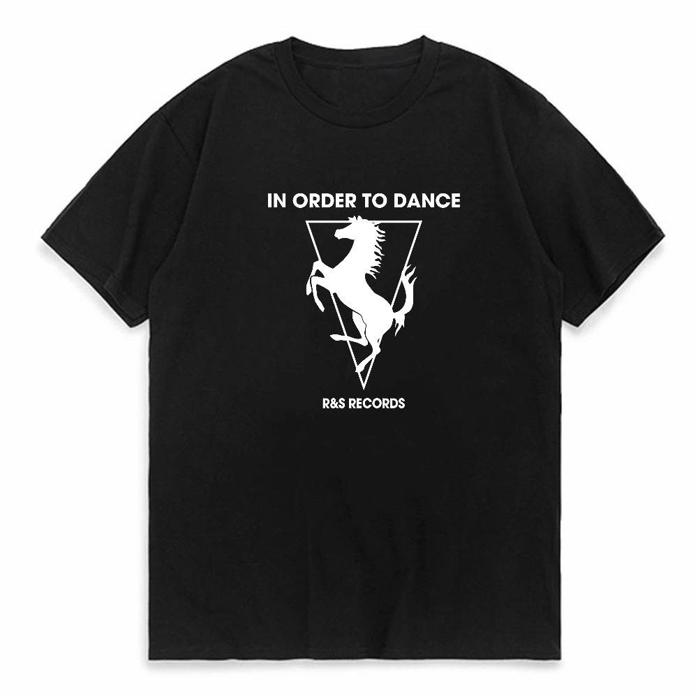 R S Records Belgium Techno Electronic Dance Music T Shirt Fashion Vintage Streetwear Style Tshirt Crew Neck Short Sleeve Tees