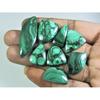 174Cts. Natural Green Malachite Ring Size Fancy Cabochon Gemstone 08Pcs Lot C-250