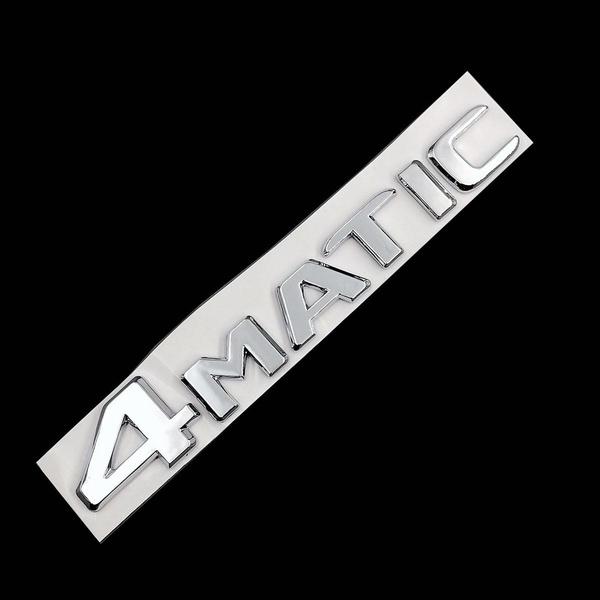4MATIC 4 MATIC багажник автомобиля хромированные черные буквы эмблема наклейка для ABCEGS ML SL CL GLA CLA Class