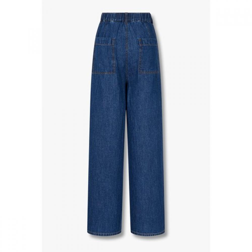Studio Tomboy Back Banding Wide Denim 9175362971