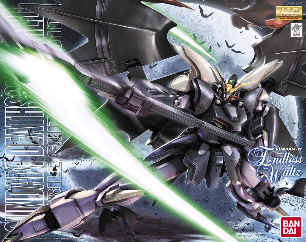 MG Mobile Report Gundam W Gundam Deathscythe Hell EW версия масштабная пластиковая модель XXXG-01D2 1/100 с цветовой кодировкой
