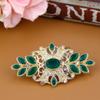 Элегантная цветная женская брошь Этнические свадебные украшения Богемный шарф в стиле барокко Кофейная брошь