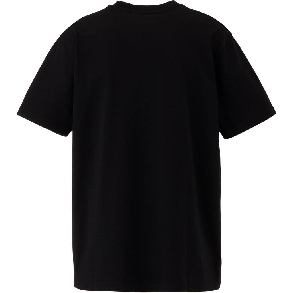 ONITSUKA TIGER Футболка с коротким рукавом и круглым вырезом с животным принтом, унисекс, топы, черный 2183B455-001