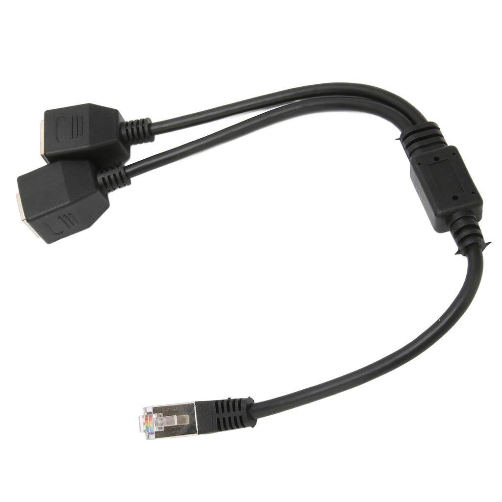 RJ45 Ethernet Splitter Cable 1 Male To 2 Female Port Stable Fast Transmission Cat5 RJ45 Splitter Cable for Router Modem