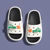 Children's summer cartoon cute slippers for boys and girls, suitable for indoor and outdoor wear, non-slip soft-soled baby beach thick-soled sandals
