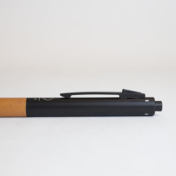ROMEO ROMEO Multifunction Pen 4in1 Leather Grip Braun