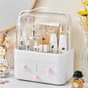 Makeup Organizer for Vanity with Lid and Drawers Skincare Organizers Makeup Organizer Holder Beauty Cosmetic Storage Box JAF224