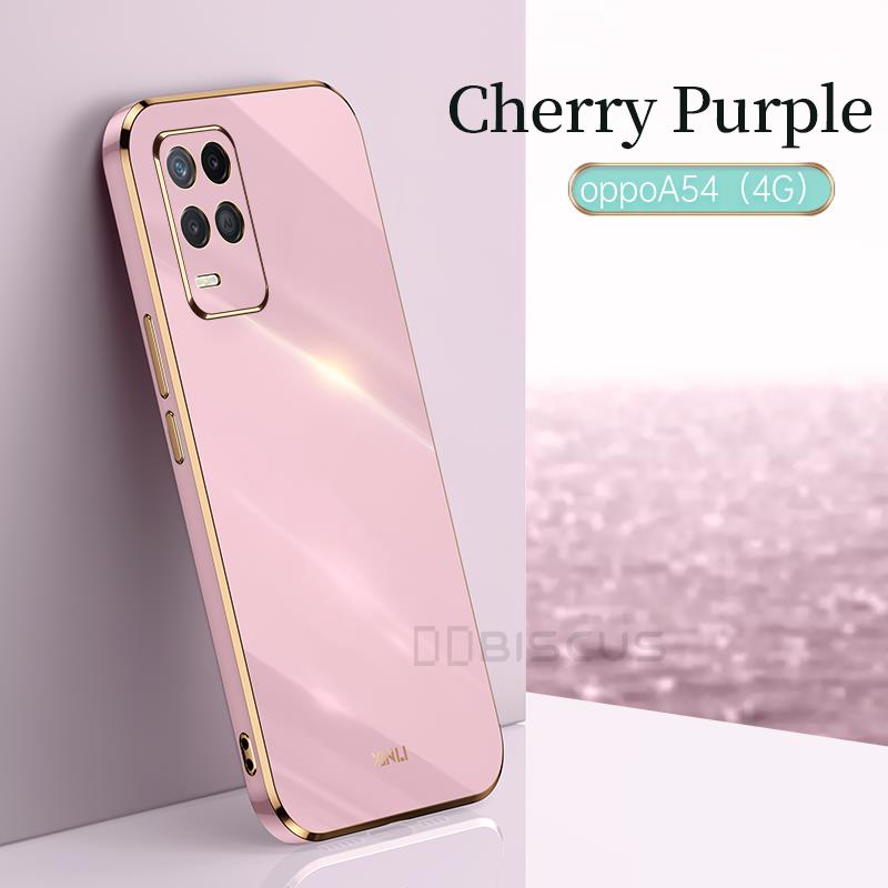 Luxury Plating Case For OPPO A54S A16 A16S A15S A53 A53S A15 A74 5G A54 A55 A96 A93 A94 A9 2020 Soft Silicone Funda Capa Coque