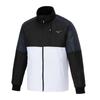 Tennis Wear Filling Warmer Jacket Water Repellent Standard Silhouette 62MEB505 Black X White [Mizuno]