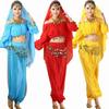 Women Sequins Show Costumes Waist Chain Hip Scarf Belly Dance Belt Dancer Skirt