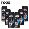 AX Deodorant Spray Adrenaline 150ml 6 Bottles, 6 Pieces