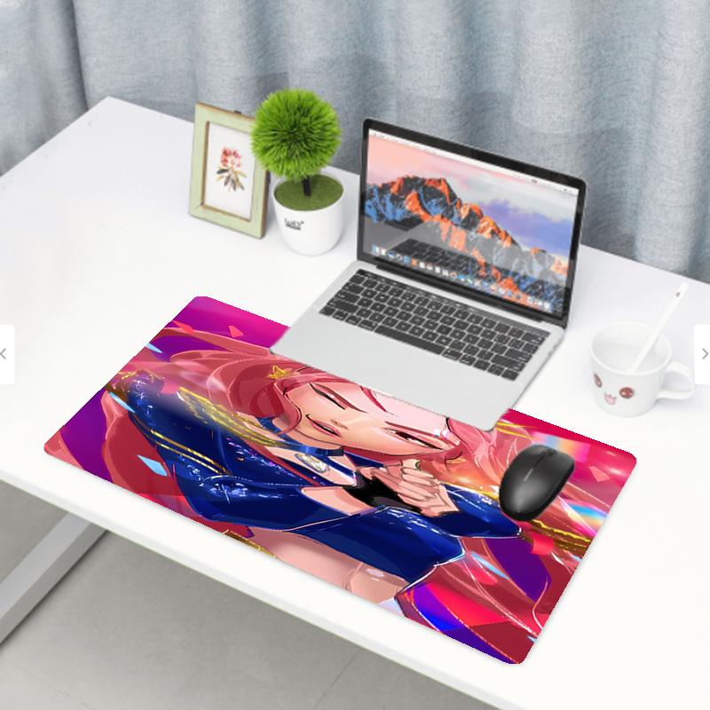KPop Demon Hunters Print Mouse Pad, Anti‑Slip Desktop keyboard Mat, for PC Laptop Gaming Working Daily Use, Cool Festival Surprise Gift