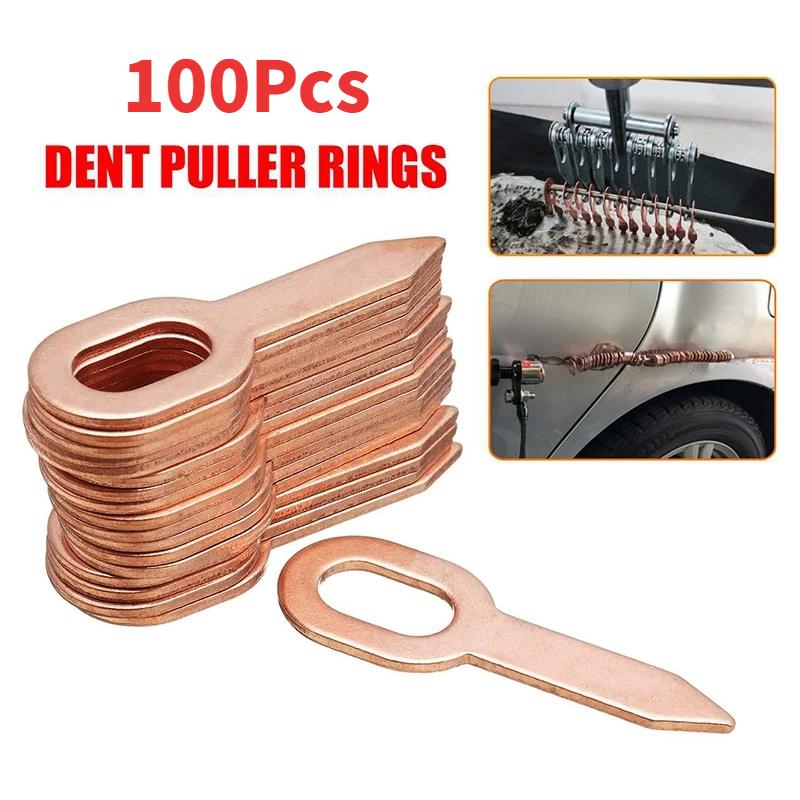 100 шт., прямая шайба для точечной сварки, панель, тянущая шайба, расходные материалы для аппарата точечной сварки