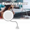 36V 5X/10X LED Mirror Makeup Mirror with LED Light Vanity Miroir LED Miroir Magnifying Mirror Magnifying with LED Light White + Silver