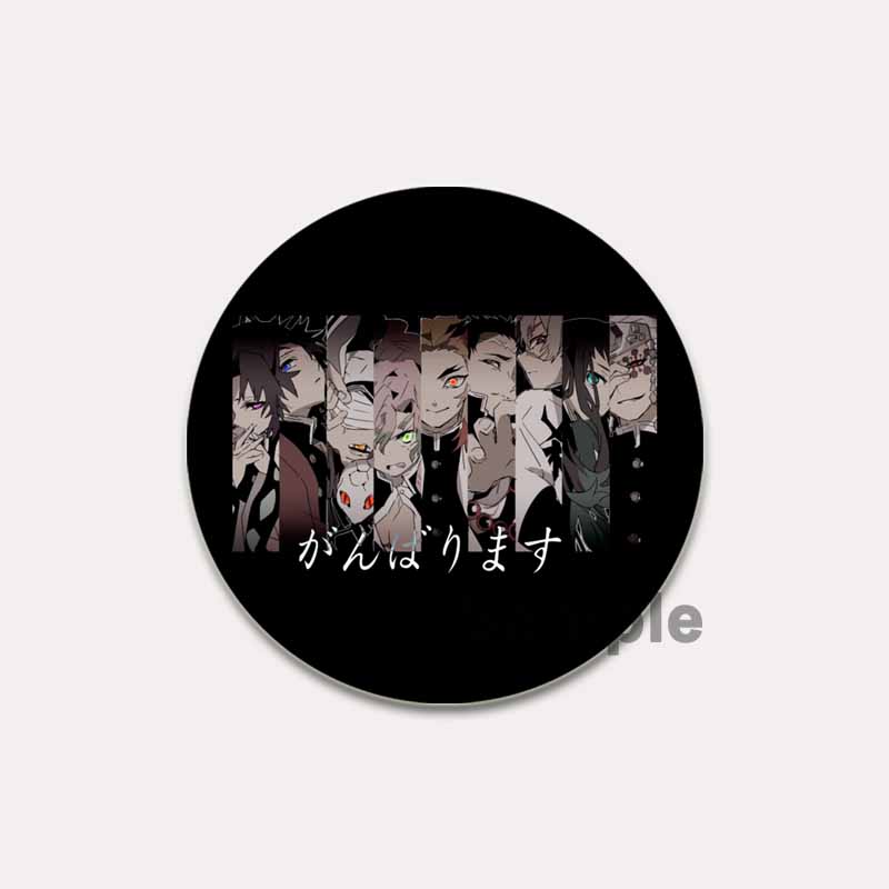 32/44/58 мм мультяшные броши ручной работы «Убийца демонов» Камадо Тандзиро/Хашибира Иносукэ, булавка Кочоу Синобу/Камадо Незуко Цуюри Канао, значок