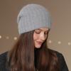 Новая женская зимняя шапка, модная декоративная шапка-бини, теплая зимняя шапка для женщин, повседневная уличная вязаная шапка