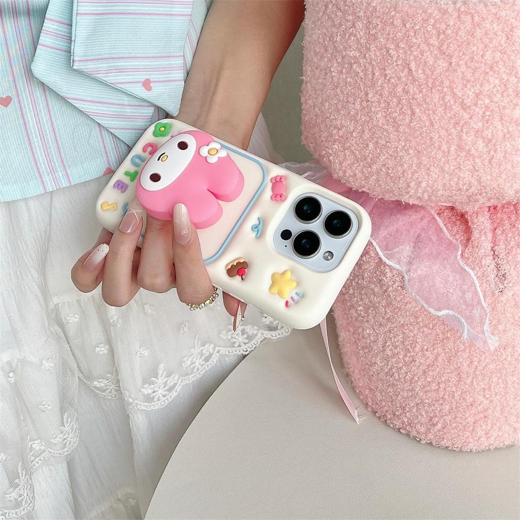 Мультяшный вращающийся чехол-подставка Sanrio для iPhone 14/13/12/11 Pro/Pro Max