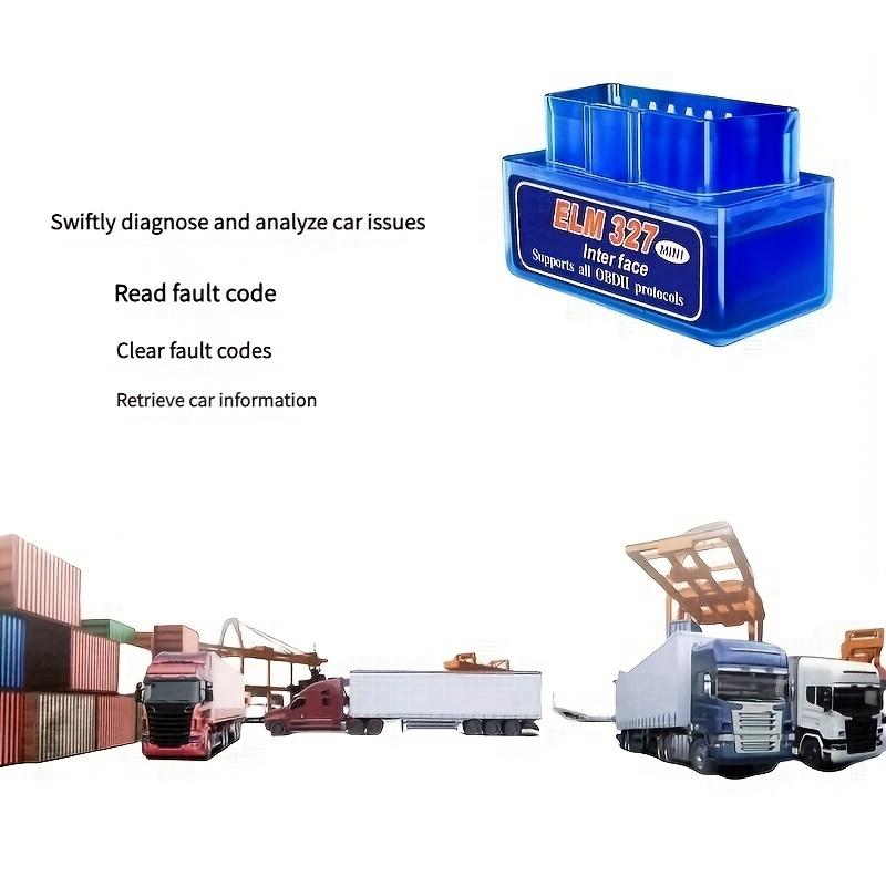 Беспроводной считыватель кодов неисправностей автомобиля v2.1 Elm327 OBD-II беспроводной диагностический сканер автомобиля