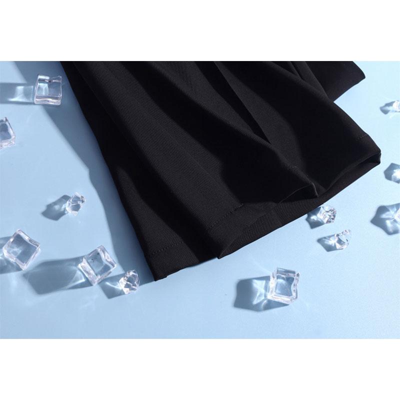 Dimanaf Summer Straight Pants High Waist Women Basic Elastic Pants Loose Female Casual Trousers Pants 5XL