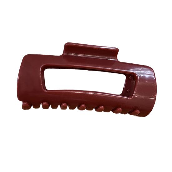 1/4 шт. Женский зажим для волос, мягкий силиконовый, с противоскользящими зубцами, для затылка