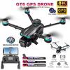 2025 New GT6 Drone 8K Professional HD Dual Camera GPS Smart Return 5G WIFI Obstacle Avoidance Brushless Foldable Quadcopter Drone Toy Gift