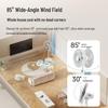 Midea Quiet 7-Blade Pedestal Fan CN plug (adapter included)