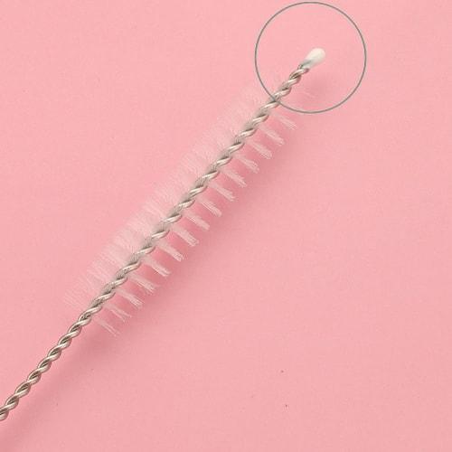 LOYELEY Straw Brushes, 175mm, 20-Piece Set, Ultra-Fine Stainless Steel, Reusable, for Cleaning Baby Bottles and Drinking Straws