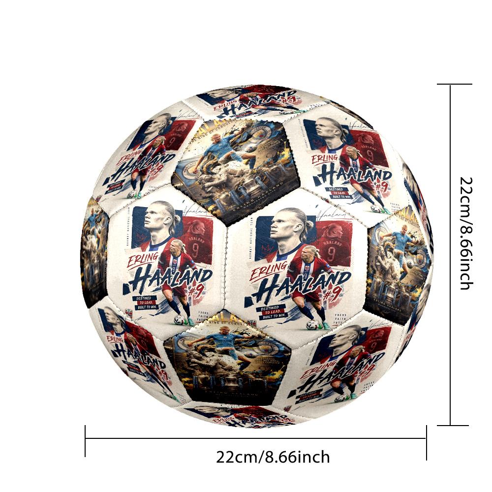 Haaland 9 Norway Football Legend Size 5 Football Machine Sewn Indooroutdoor Training And Matches For Football Accessories