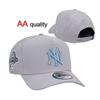 NY Baseball Cap Curved Brim Embroidered Adjustable Sun Protection Unisex Sports Casual