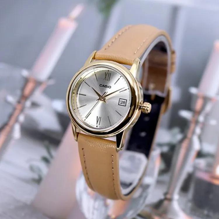 CASIO Women's Standard Series Silver Watch LTP-V002GL-7B3 (Unisex) Japanese Korean Watches LTP V002GL 7B3