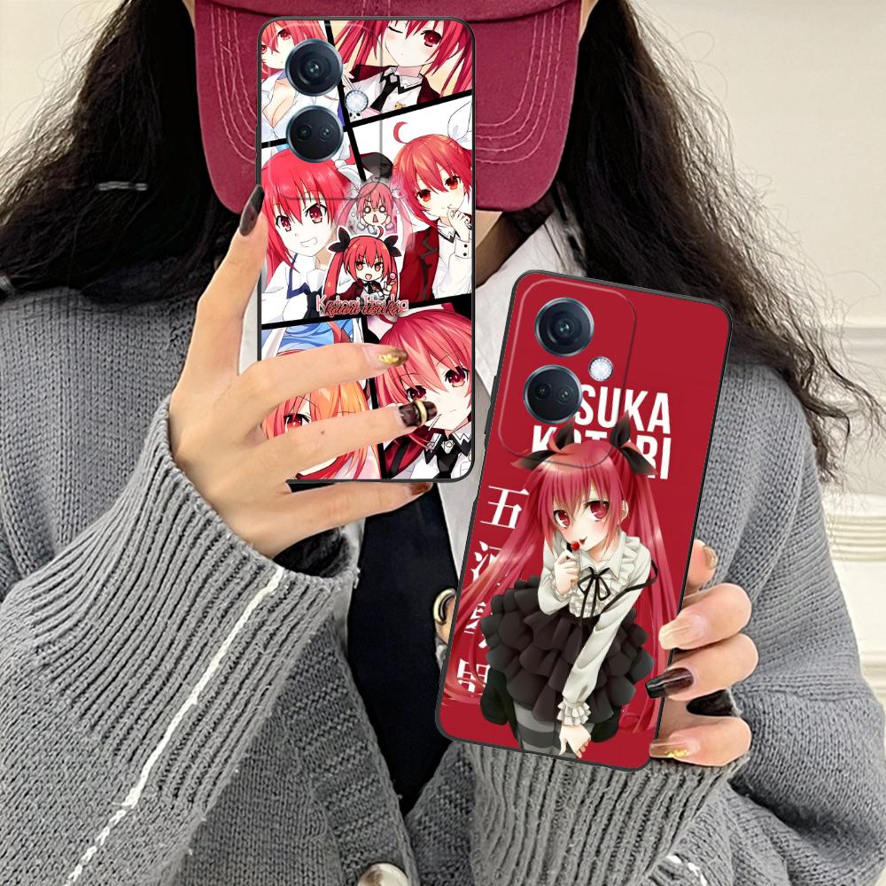 Чехол для мобильного телефона Date a Live Котори Ицука, матовый ТПУ, для OPPO Reno 14 13 12 11 10 9 8 7 6 5 F T Pro 5G, цветная печать