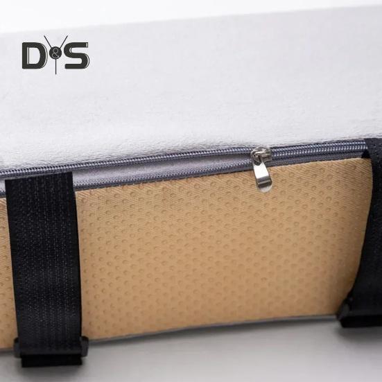 1 пара подлокотников из пены с эффектом памяти, подушка для подлокотника кресла с регулируемыми ремнями, подушка для поддержки локтя для домашнего игрового кресла, офисного кресла