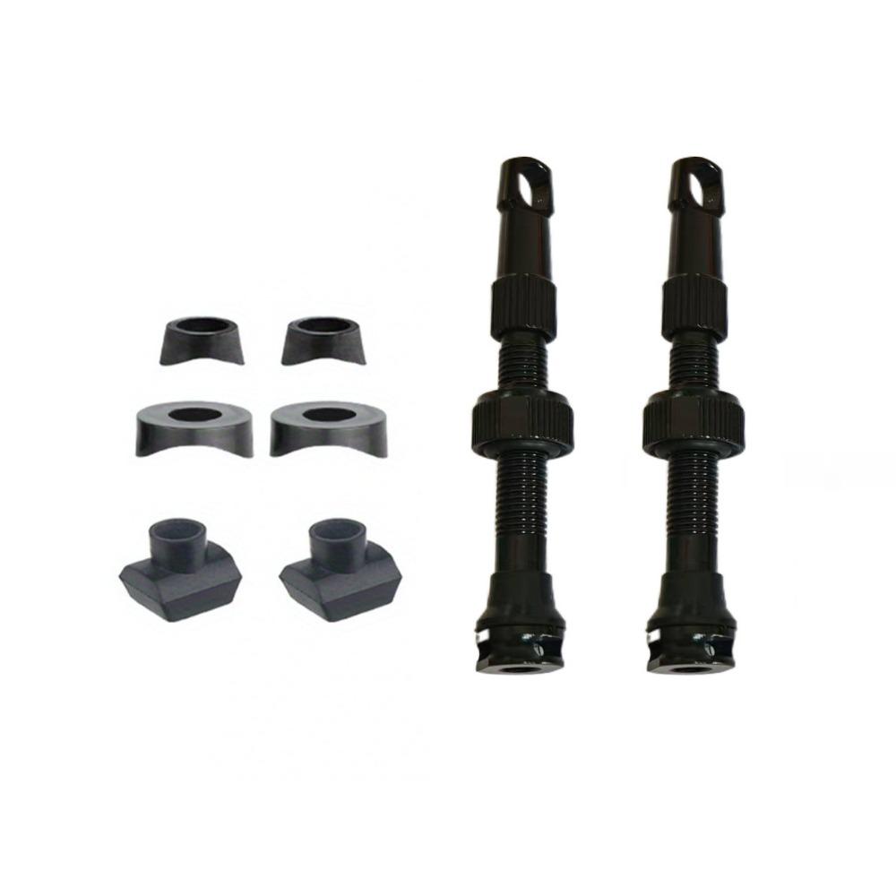 1/8Pcs with Wrench Cap Bicycle Valve Set Aluminum Zinc Zinc Alloy Tubeless Tire Valve  Bicycle Accessories