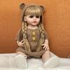 55 см 22 дюйма куклы реборн реалистичные полностью силиконовые детские Bebe виниловые куклы для новорожденных девочек принцесса игрушка для малышей в подарок