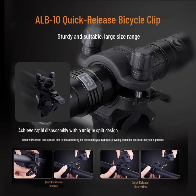 FENIX ALB-10 Bicycle Flashlight Mount